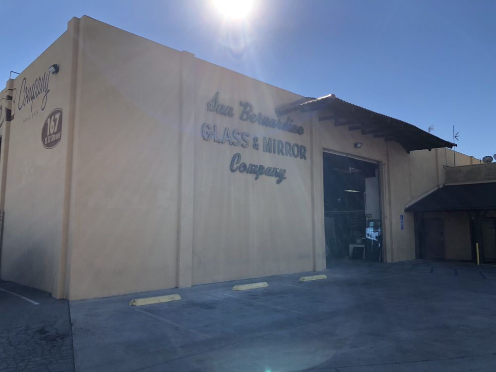 SAN BERNARDINO GLASS & MIRROR Updated August 2024 167 S D St, San Bernardino, California