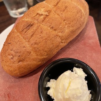 LongHorn Steakhouse - Complimentary wheat bread - super hard and flaky - prepare for crumbs everywhere - Steakhouses Near Me - Hiram, Georgia LongHorn Steakhouse - Complimentary wheat bread - super hard and flaky - prepare for crumbs everywhere - Steakhouses Near Me - Hiram, Georgia