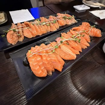 Show Sushi - Salmon Carpaccio - Sushi Bars Near Me - San Dimas, California Show Sushi - Salmon Carpaccio - Sushi Bars Near Me - San Dimas, California