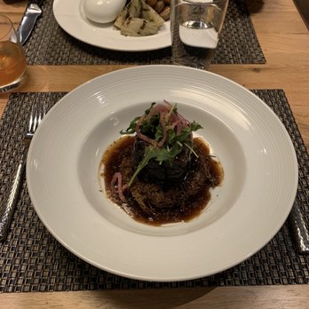 The Edge in Jackson - Braised Short Ribs, closest. Filet Mignon farthest. - New American Near Me - Jackson, New Jersey