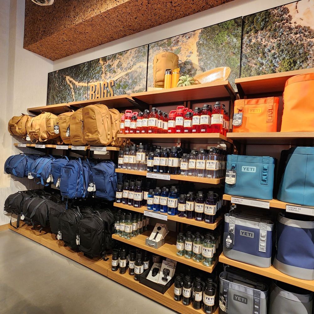 YETI El Segundo - Selection of bags, Yonder bottles, and some soft coolers - Outdoor Gear Near Me - El Segundo, California YETI El Segundo - Selection of bags, Yonder bottles, and some soft coolers - Outdoor Gear Near Me - El Segundo, California