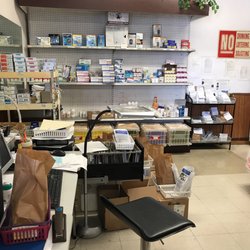Inside store