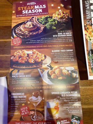 Menu photo 2 Outback Steakhouse Blasdell, NY Menu photo 2 Outback Steakhouse Blasdell, NY