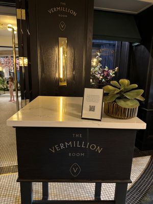 THE VERMILLION ROOM by null