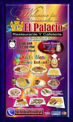 Menu photo 2 El Palacio Restaurant Bound Brook, NJ
