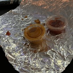 Works burrito. Shows how tasty it was I didn't get a picture soon enough