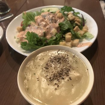 Mrs. Knott’s Chicken Dinner Restaurant - Creamy Chicken Soup and Salad - Cocktail Bars Near Me - Buena Park, California Mrs. Knott’s Chicken Dinner Restaurant - Creamy Chicken Soup and Salad - Cocktail Bars Near Me - Buena Park, California