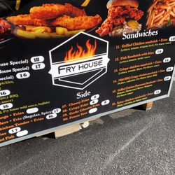 Fry House - Menu - Oct 2023