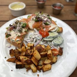 Smoked Salmon Avocado Toast