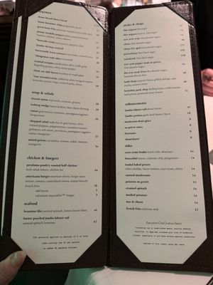 Menu photo 6 Osso Steakhouse San Francisco, CA Menu photo 6 Osso Steakhouse San Francisco, CA
