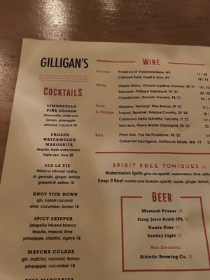 Menu photo 2 Gilligan's New York, NY Menu photo 2 Gilligan's New York, NY