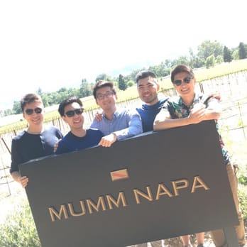 Mumm Napa - The boys - Wine Tasting Room Near Me - Rutherford, California Mumm Napa - The boys - Wine Tasting Room Near Me - Rutherford, California