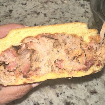 Whistle Q - BBQPork - we had already taken part of the meat out to make another sandwich. - Barbeque Near Me - Flowery Branch, Georgia Whistle Q - BBQPork - we had already taken part of the meat out to make another sandwich. - Barbeque Near Me - Flowery Branch, Georgia