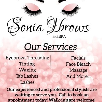 Sonia iBrows And Spa - Eyebrow Services Near Me - Fishers, Indiana Sonia iBrows And Spa - Eyebrow Services Near Me - Fishers, Indiana