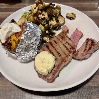 Cyrus Steakhouse Tulsa - The strip steak, medium rare. - Steakhouses Near Me - Tulsa, Oklahoma Cyrus Steakhouse Tulsa - The strip steak, medium rare. - Steakhouses Near Me - Tulsa, Oklahoma