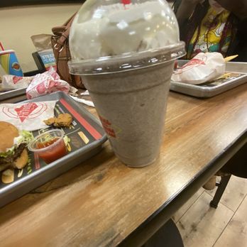 Fatburger - OREO Cookies & Cream Milkshake - Burgers Near Me - Valencia, California