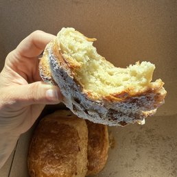 Almond "croissant" aka not a croissant