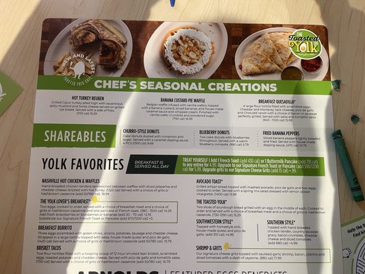 Menu photo 3 The Toasted Yolk Cafe Johnson City, TN