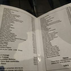 Their Menu
