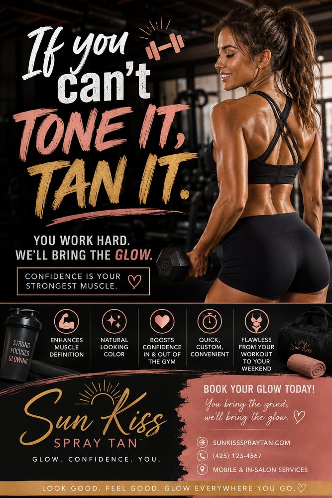 Sun Kiss Spray Tan Logo