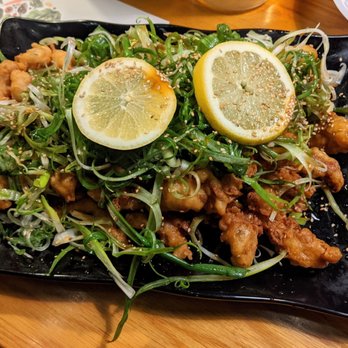 Chui Ha Go Pocha - Fried chicken thigh with scallions in the large. - Korean Near Me - Duluth, Georgia