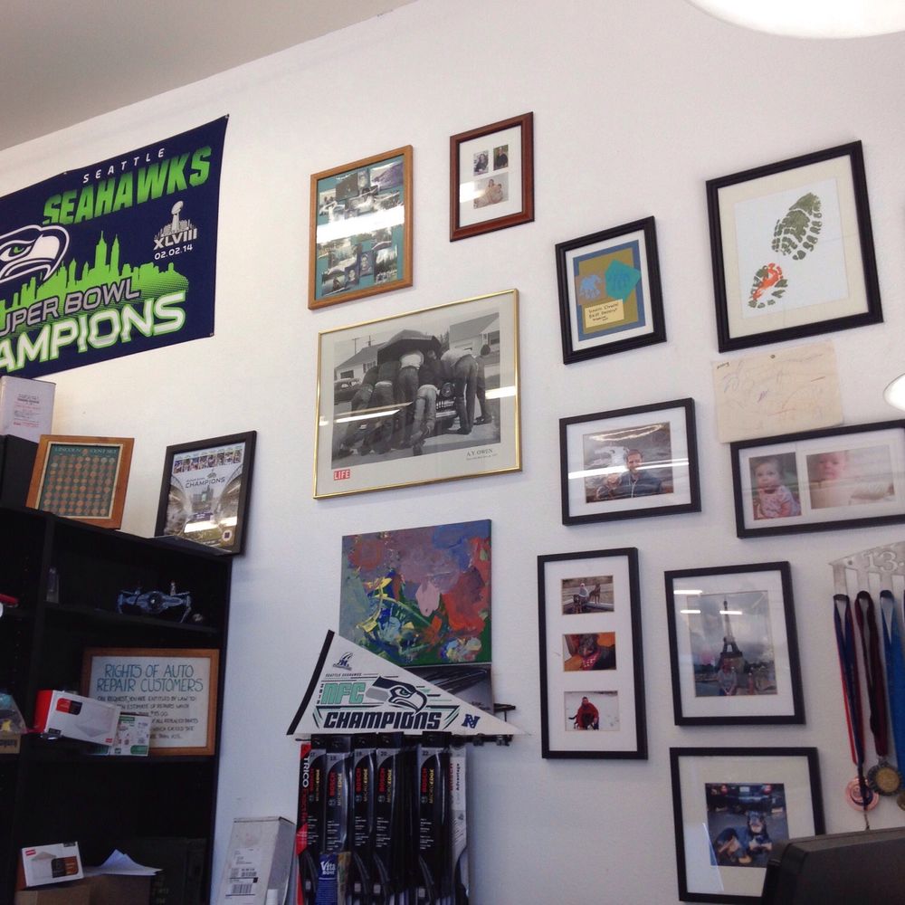 Eschen Automotive - They are definitely Seahawk Fans and family men! - Auto Repair Near Me - Bellevue, Washington Eschen Automotive - They are definitely Seahawk Fans and family men! - Auto Repair Near Me - Bellevue, Washington