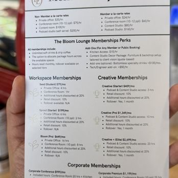 The Bloom Lounge - Membership options - Coffee & Tea Near Me - Apopka, Florida The Bloom Lounge - Membership options - Coffee & Tea Near Me - Apopka, Florida