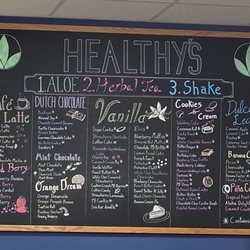 Healthy’s Nutrition - Smoothie flavors.