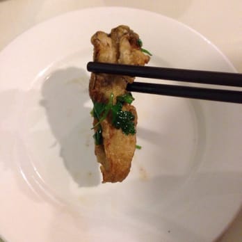 Golden Paramount Seafood Restaurant - Close up of pan fried oyster - Seafood Near Me - Richmond, British Columbia Golden Paramount Seafood Restaurant - Close up of pan fried oyster - Seafood Near Me - Richmond, British Columbia
