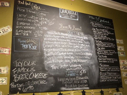 Menu photo 1 Dandridge Brewing Company Dandridge, TN Menu photo 1 Dandridge Brewing Company Dandridge, TN