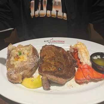 LongHorn Steakhouse - Steak and 4oz. Lobster Tail - Steakhouses Near Me - Cedar Park, Texas