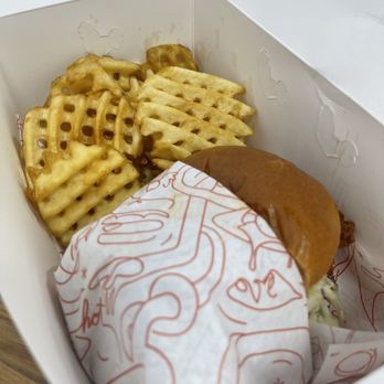 Cluck Kitchen - Nashville mild sandwich - Chicken Shop Near Me - Redlands, California Cluck Kitchen - Nashville mild sandwich - Chicken Shop Near Me - Redlands, California