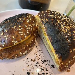 Urbana Cafe - Inedible breakfast sandwich