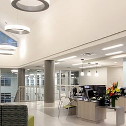 Cowart Family-Ashford Dunwoody YMCA - The new lobby is very polished!