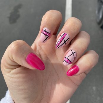 Nail Bar - Gel Mani with design - Nail Salons Near Me - Las Vegas, Nevada Nail Bar - Gel Mani with design - Nail Salons Near Me - Las Vegas, Nevada