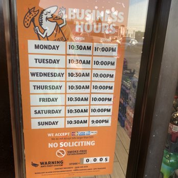 Little Caesars - a business hours and hours sign - Pizza Near Me - Rainbow City, Alabama