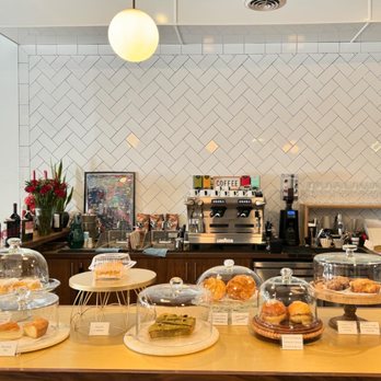 Modern Cellar - a variety of baked goods on display - Wine Tasting Room Near Me - Cypress, California Modern Cellar - a variety of baked goods on display - Wine Tasting Room Near Me - Cypress, California