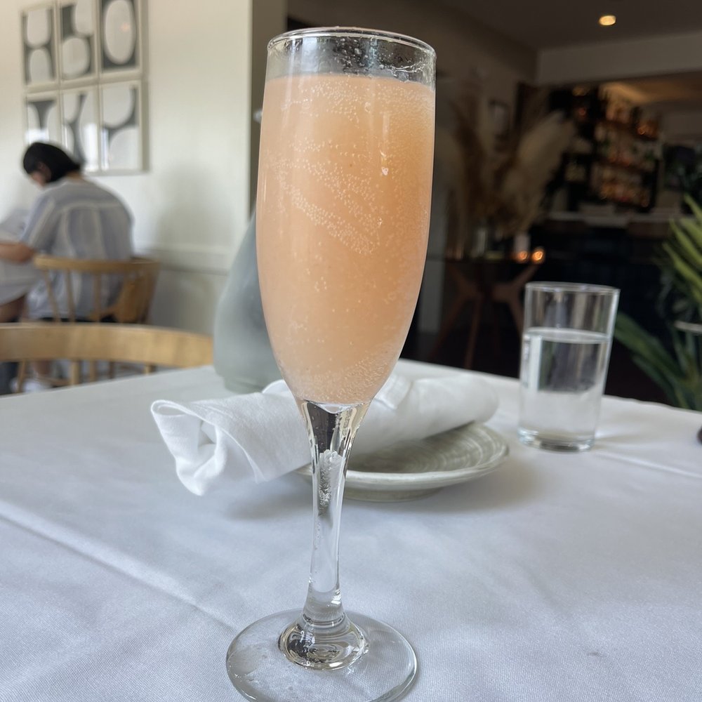 Copperhill - Peach bellini - New American Near Me - Williston Park, New York Copperhill - Peach bellini - New American Near Me - Williston Park, New York