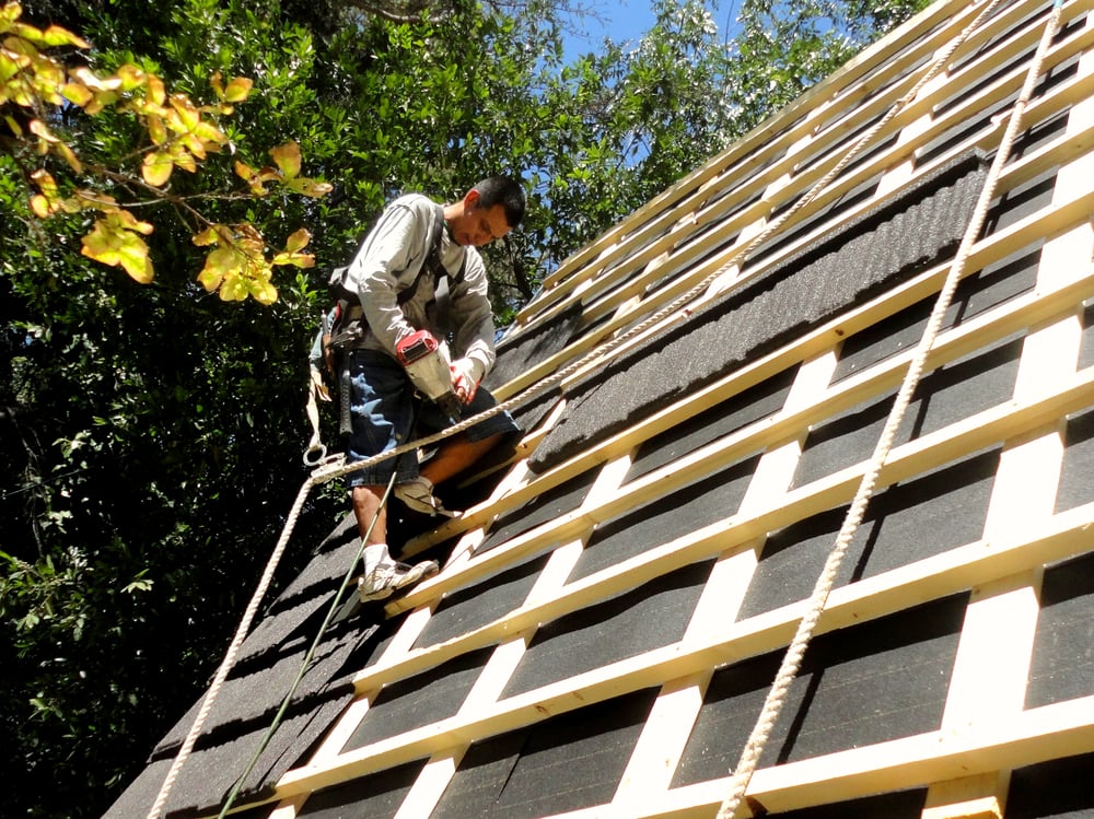 Slide of Lansford Roofing