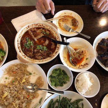 Corner 17 - Bowl with black spoon is the boiled beef! OMG yummy - Chinese Near Me - Saint Louis, Missouri Corner 17 - Bowl with black spoon is the boiled beef! OMG yummy - Chinese Near Me - Saint Louis, Missouri