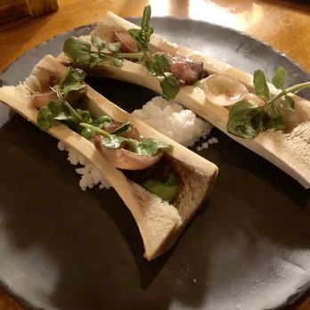 L'Orignal - Bone Marrow Appetizer - Canadian (New) Near Me - Montreal, Quebec L'Orignal - Bone Marrow Appetizer - Canadian (New) Near Me - Montreal, Quebec