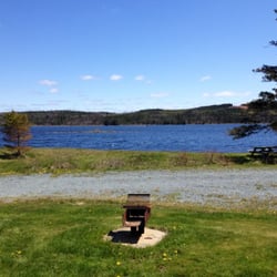 Porters Lake Provincial Park - View from site 3 (2 way hook ups).
