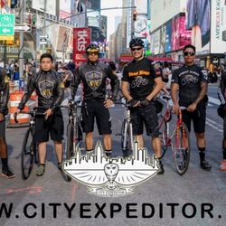 City Expeditor Messenger Service - Old style pro bikers