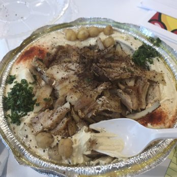 Bab Al Salam - Hummus with chicken shawarma. - Middle Eastern Near Me - Norridge, Illinois Bab Al Salam - Hummus with chicken shawarma. - Middle Eastern Near Me - Norridge, Illinois