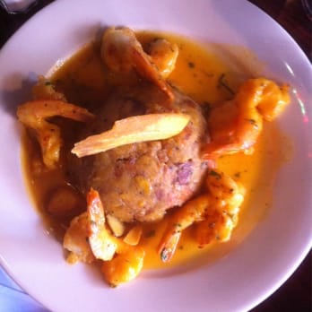 Off The Hook Raw Bar & Grill - shrimp mofongo - Seafood Near Me - Astoria, New York Off The Hook Raw Bar & Grill - shrimp mofongo - Seafood Near Me - Astoria, New York