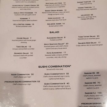 Koya Sushi - Japanese Near Me - Beaverton, Oregon