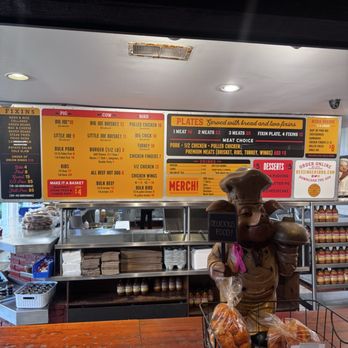 Bessinger's BBQ - Menu board - Barbeque Near Me - Charleston, South Carolina