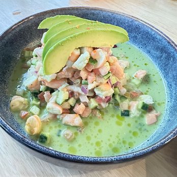 Euphoria - Cheviche De Cameron Salsa Verde - Seafood Near Me - Los Angeles, California Euphoria - Cheviche De Cameron Salsa Verde - Seafood Near Me - Los Angeles, California