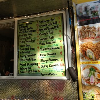 Fatty Tuna Food Truck - Menu... reasonably priced - Food Trucks Near Me - Orem, Utah