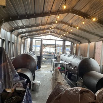Outsider BBQ & Beer Garden - The smoker area - Barbeque Near Me - Seattle, Washington Outsider BBQ & Beer Garden - The smoker area - Barbeque Near Me - Seattle, Washington